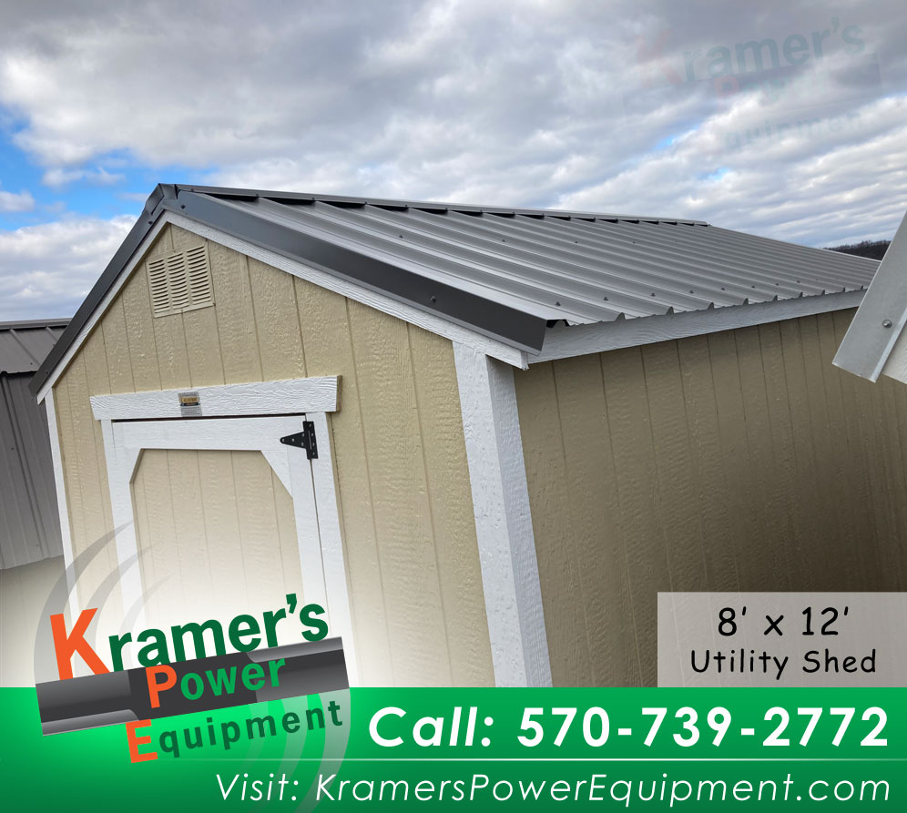 Charcoal Metal Shed Roof