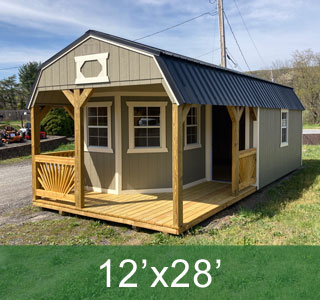 Clay Deluxe Playhouse with Porch