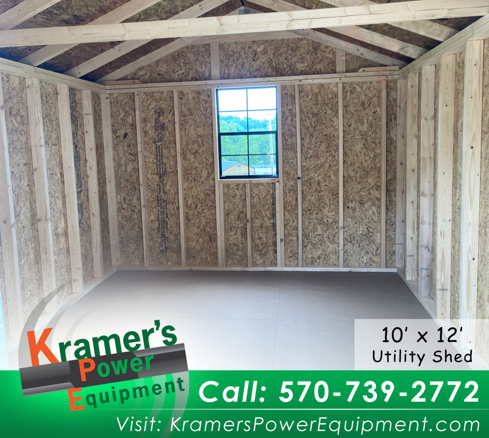 Light Blue Shed (10'x12') - Price Sale Sheet