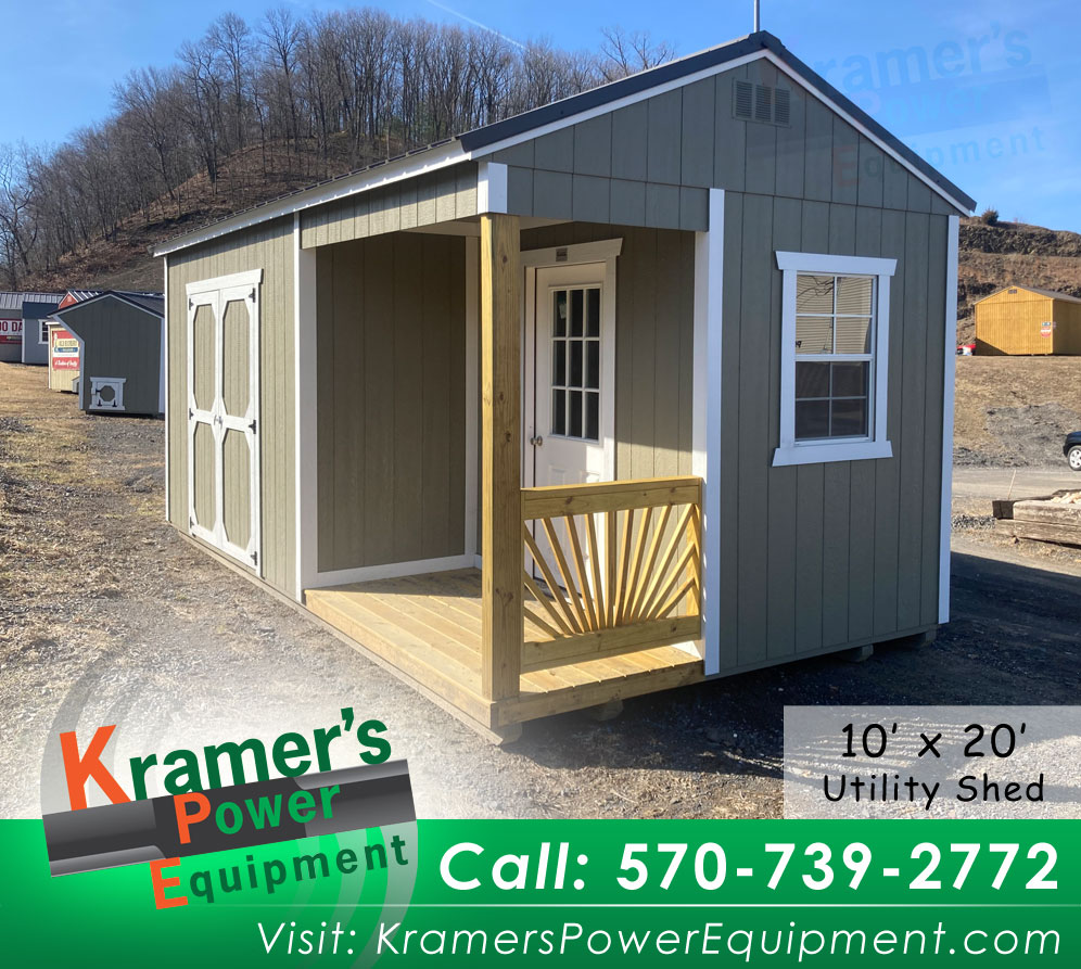 10'x20' Playhouse Shed with Porch