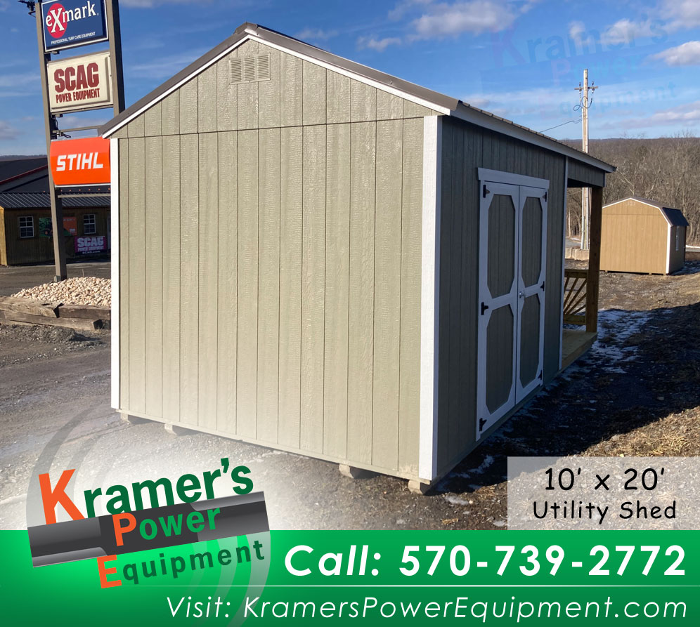 10'x20' Playhouse Shed with Porch
