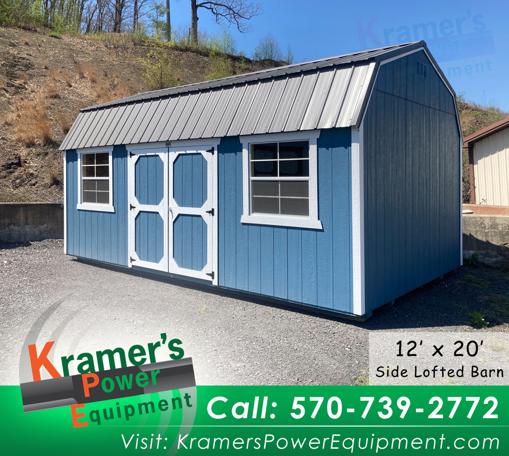 Blue Side Lofted Barn (12'x20') - Price Sale Sheet