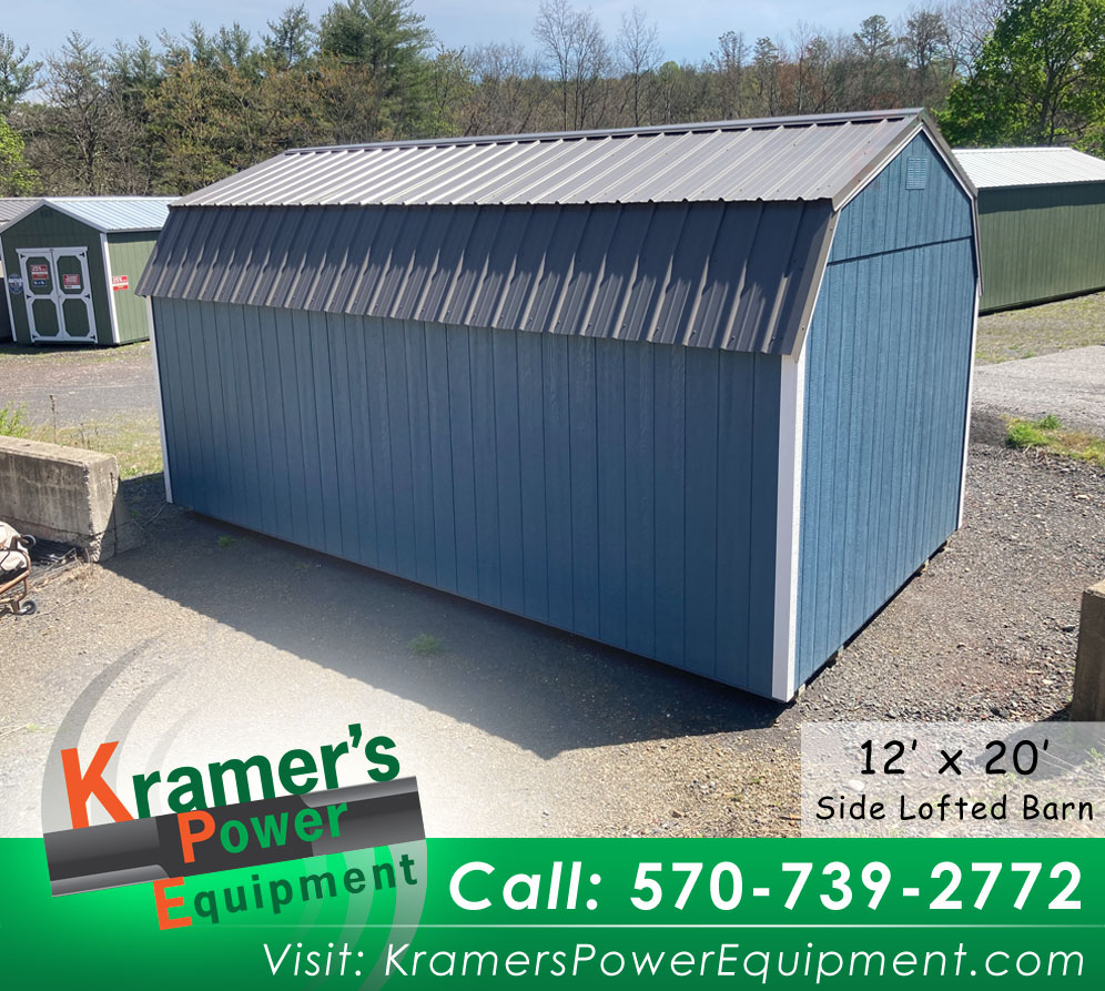 Blue Side Lofted Barn (12'x20') - Price Sale Sheet