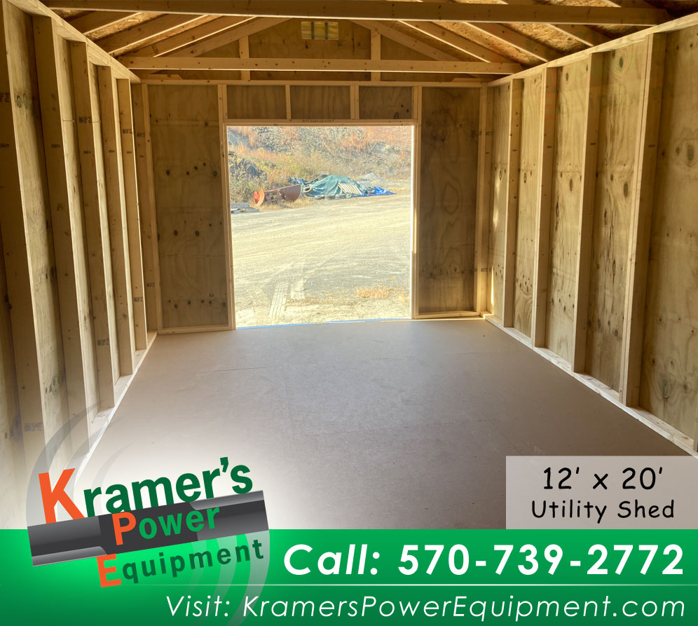 12'x20' Honey Gold Storage Shed