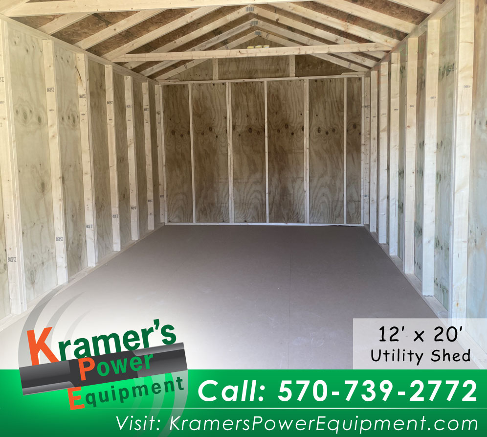 12'x20' Honey Gold Storage Shed