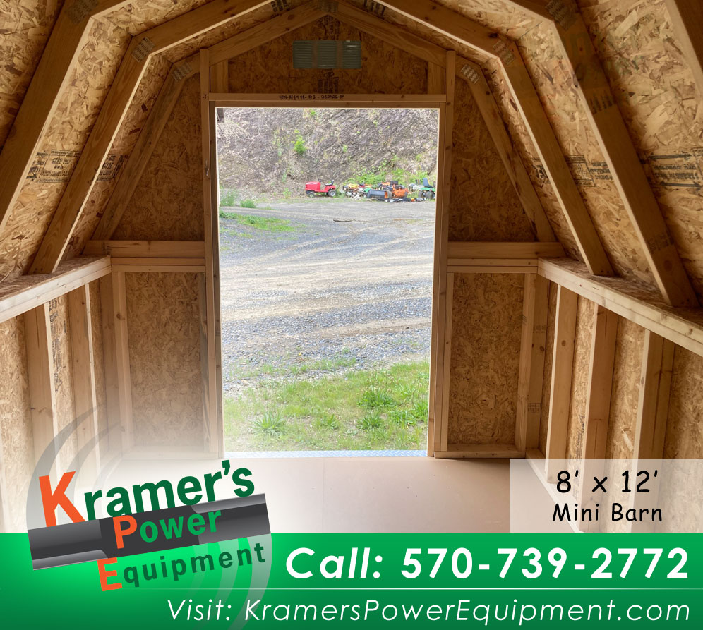 Little Green Barn (8'x12') - Price Sale Sheet