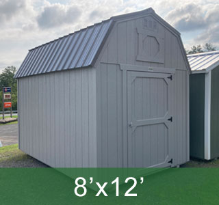 All Gray Lofted Barn
