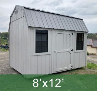 Side Lofted Barn with Windows